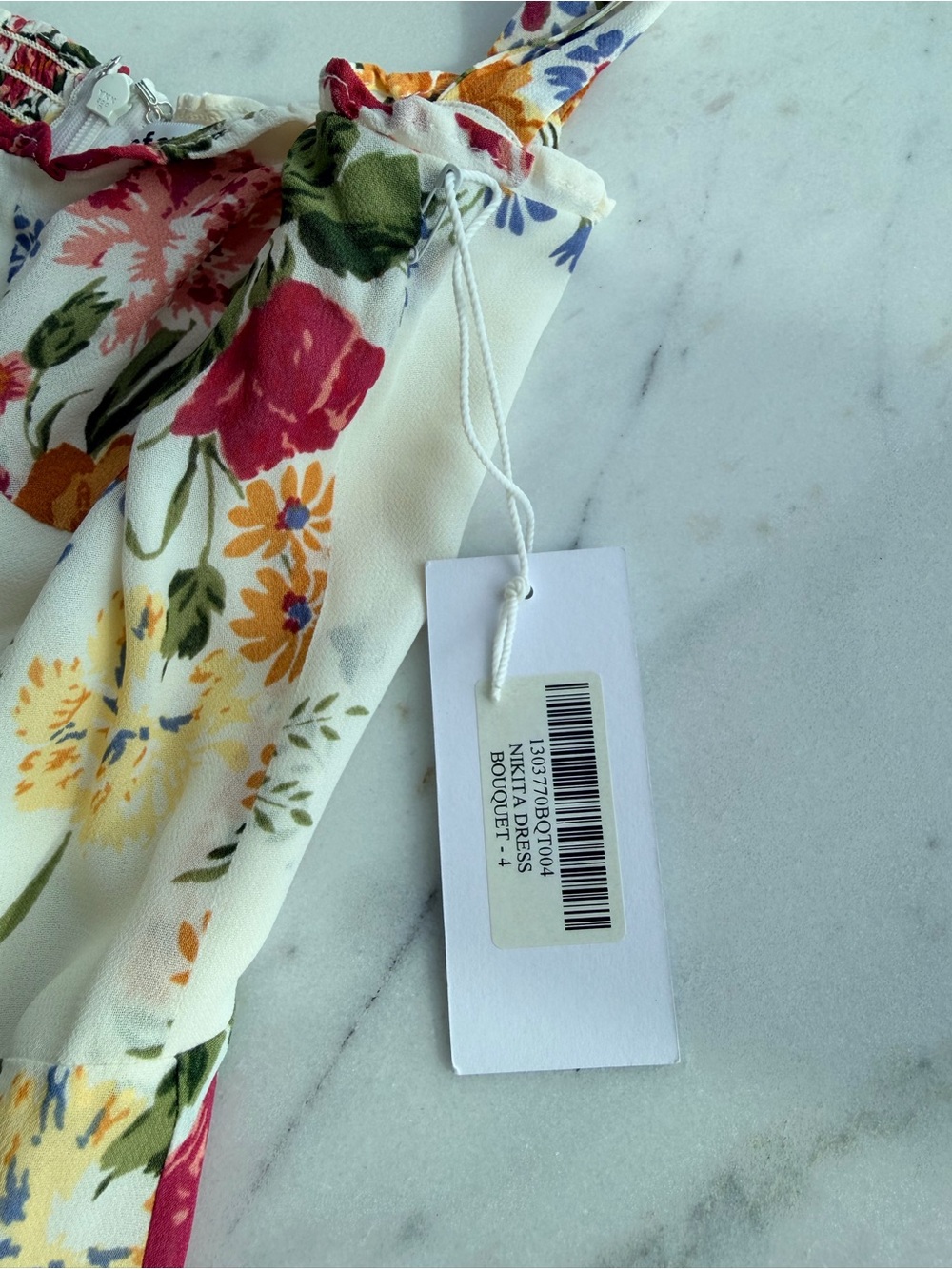NWT Reformation Floral Tie-Strap Midi Dress - Picture 12 of 16